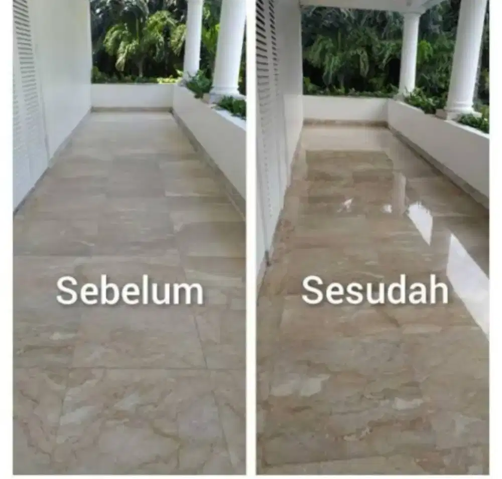 Jasa tukang poles lantai marmer dll