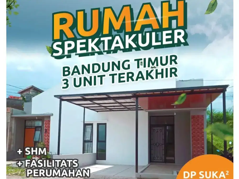 Cluster Griya Green View Cinunuk, Termurah dan Terstrategis Di Bandung Timur !