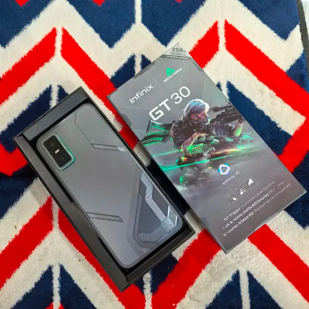 Infinix GT 30 Ram 8/256 GB Second garansi Oktober 2026