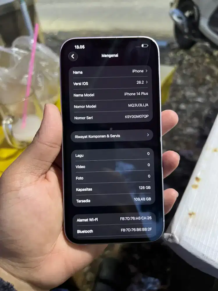 iPhone 14plus 128 inter