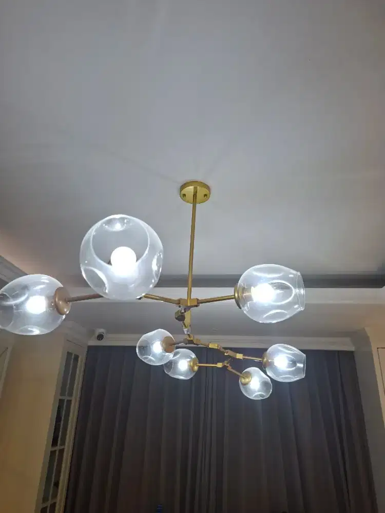 Jual Fl 9888 Lampu Gantung Minimalis Modern Cabang 7 Vintage Retro