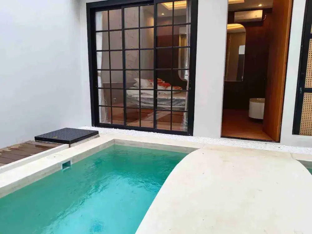 villa baru view laut nusa dua bali