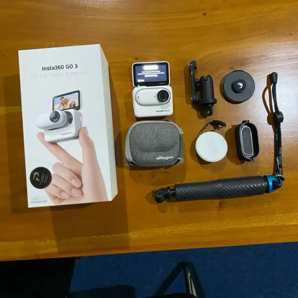 Kamera Vlog Insta Go 3 128gb + Aksesoris