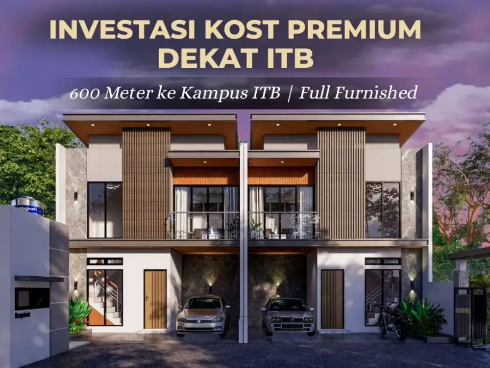 Kos Premium Jatinangor Ring 1 ITB - Full Furnished - Income Stabil