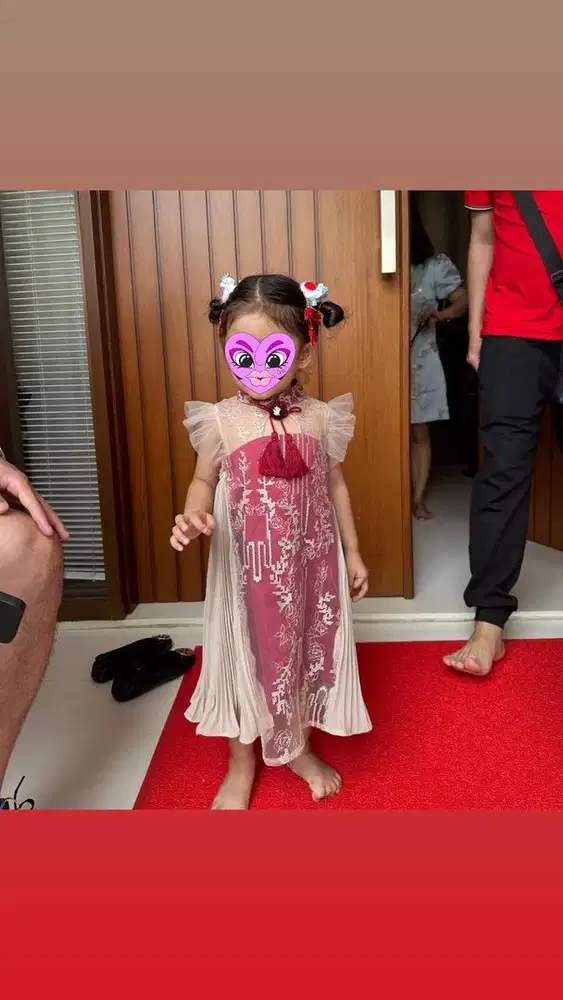 Dress imlek qipao anak