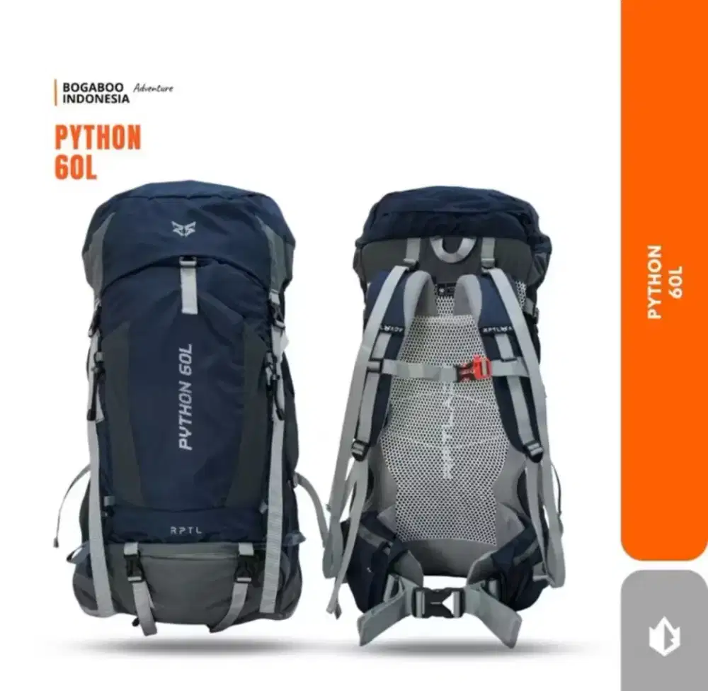 Carrier reptile adventure (python 60L)