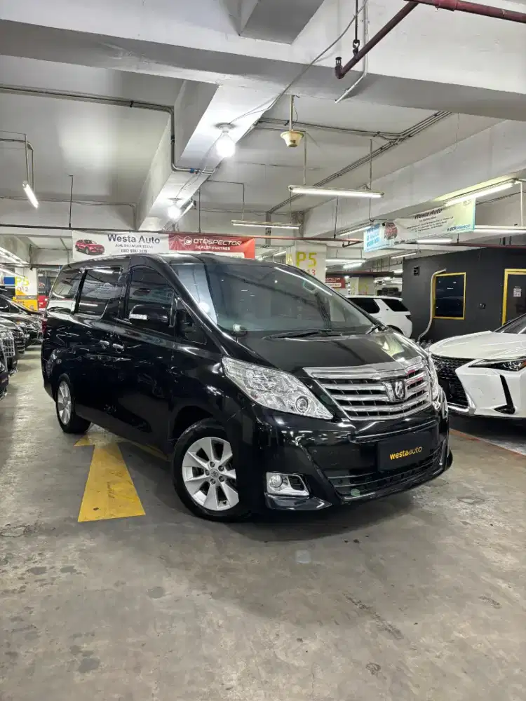 Low KM Toyota Alphard 3.5 Q AT 2012 Terawat