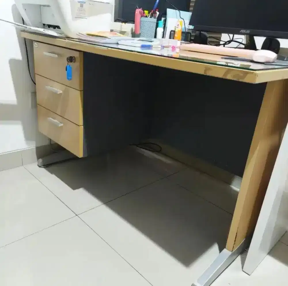 JUAL MEJA KANTOR MERK MODERA UK 75x150