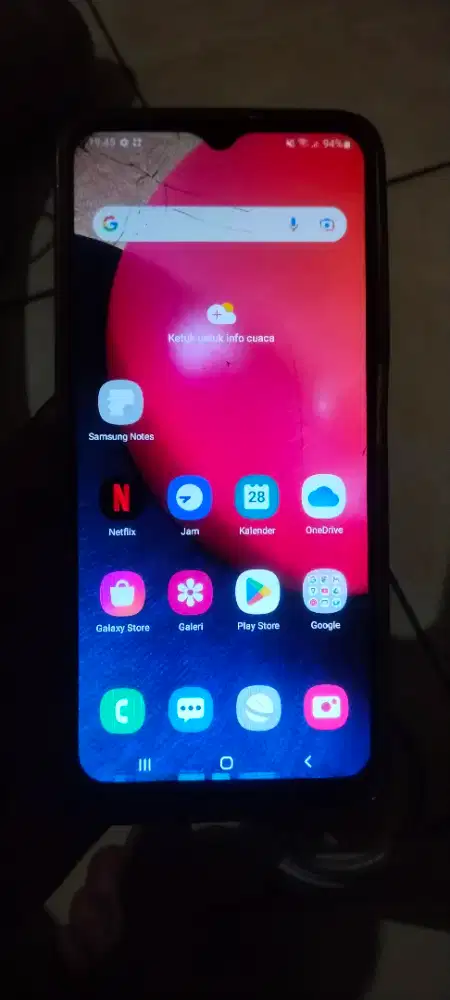 Samsung a02s 4/64 batangan minus