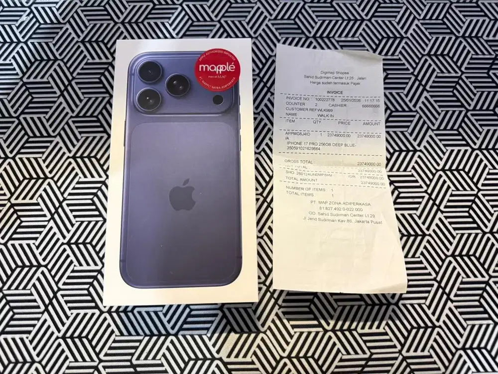 BNIB - iPhone 17 Pro 256 GB Deep Blue