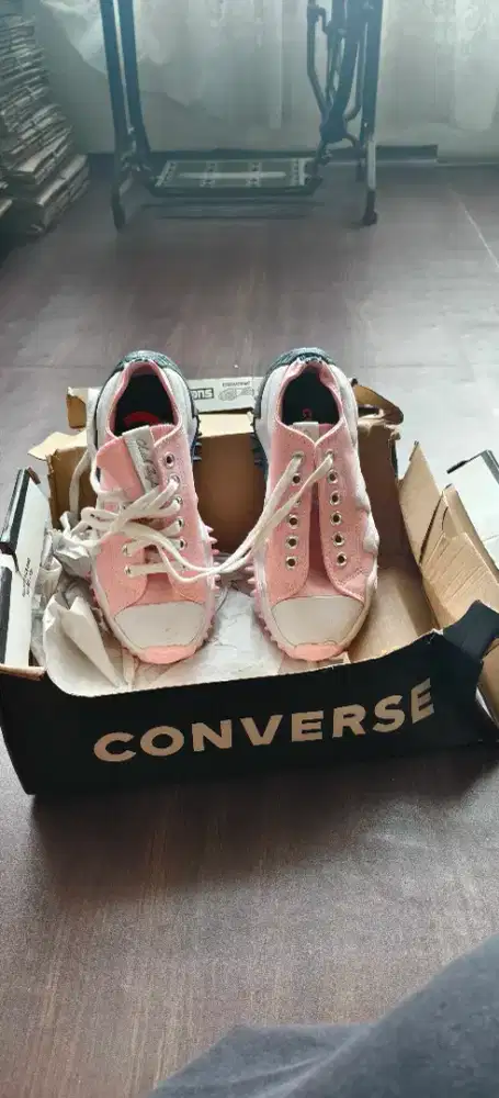 Converse Run Star Motion Pink sepatu sneakers murah alas kaki