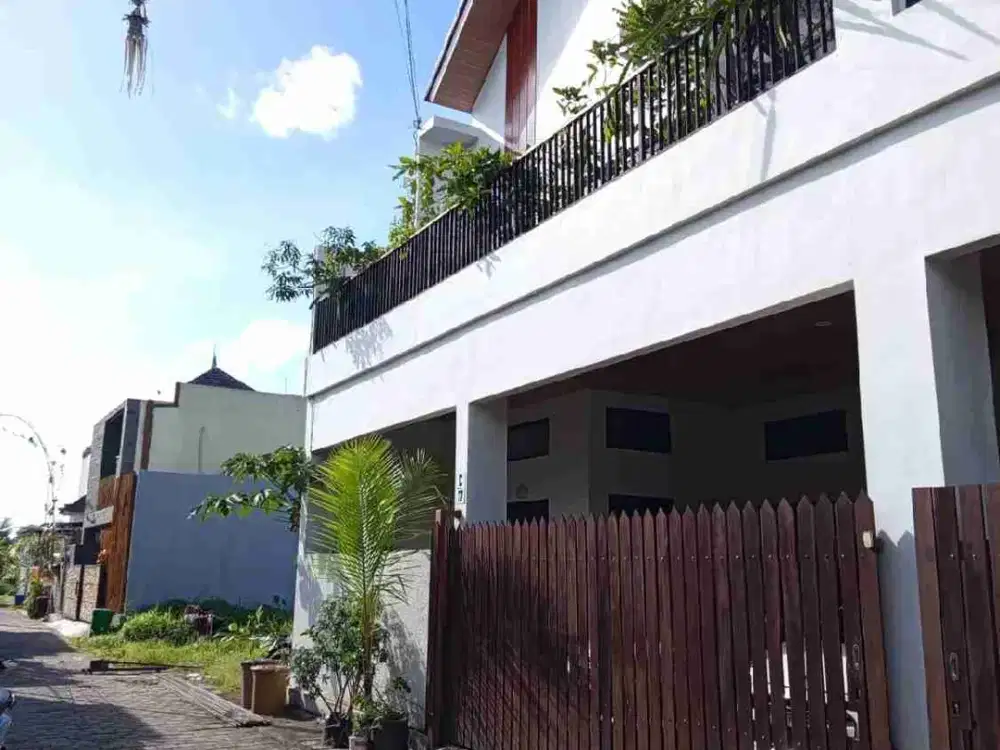 Rumah 2lt kaw elit view sawah antasura peguyangan jl5mtr garase 2mobil
