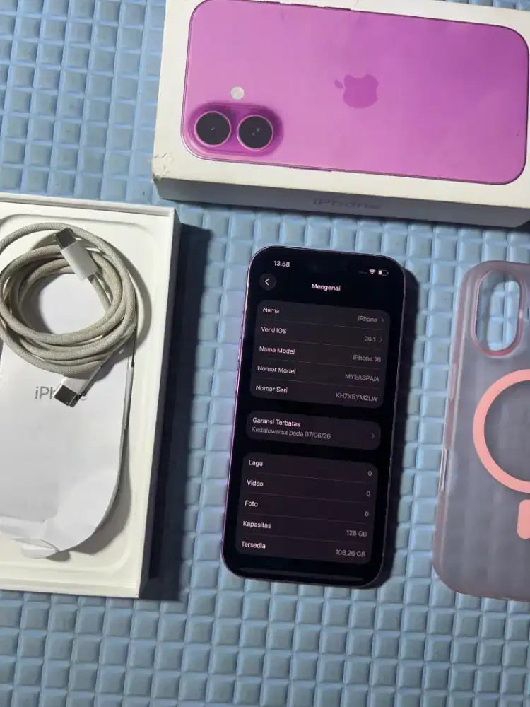 iPhone 16 128gb Garansi iBox