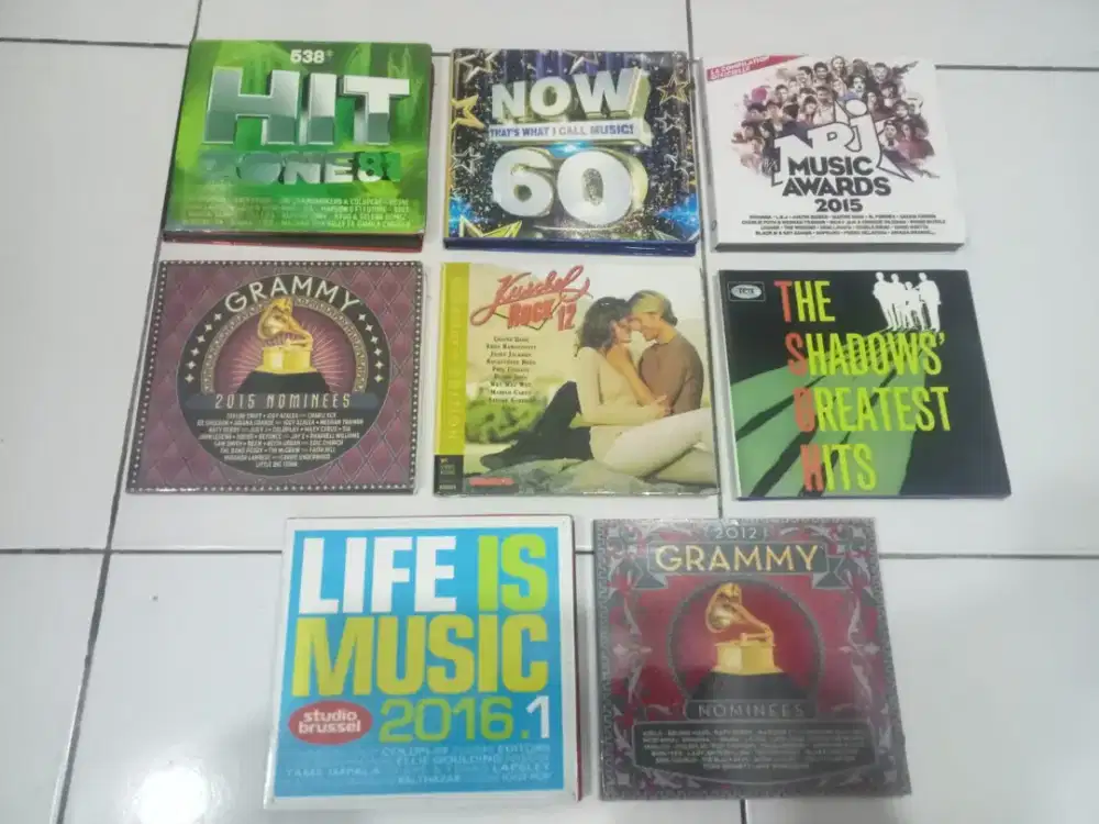 CD musik original borongan