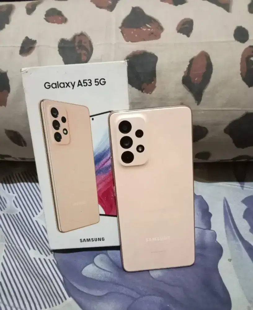 Jual/nyri kmblian smsung a53 5G (8/128) lengkap no minus