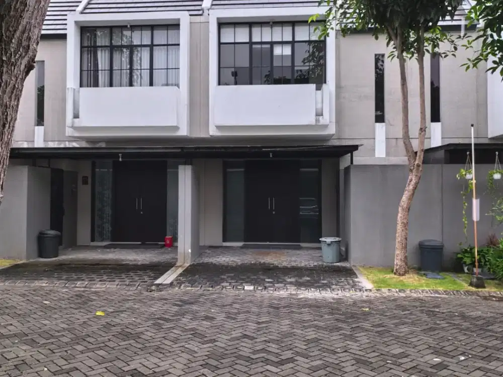 Disewakan rumah baru Grand Sunrise Cluster Stellar Type violet deluxe (6x15) ada 3 kamar sudah ada Kanopi dan paving