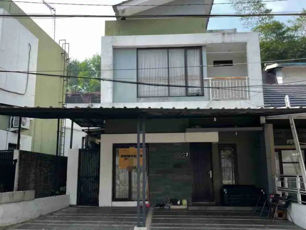 Di jual rumah cluster 2 lantai siap huni dekat ke terminal cicaheum Bandung