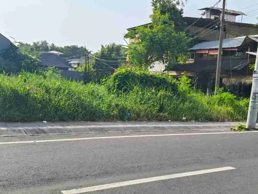 Tanah 720m2 jln Utama Pantai Nelayan badung bali