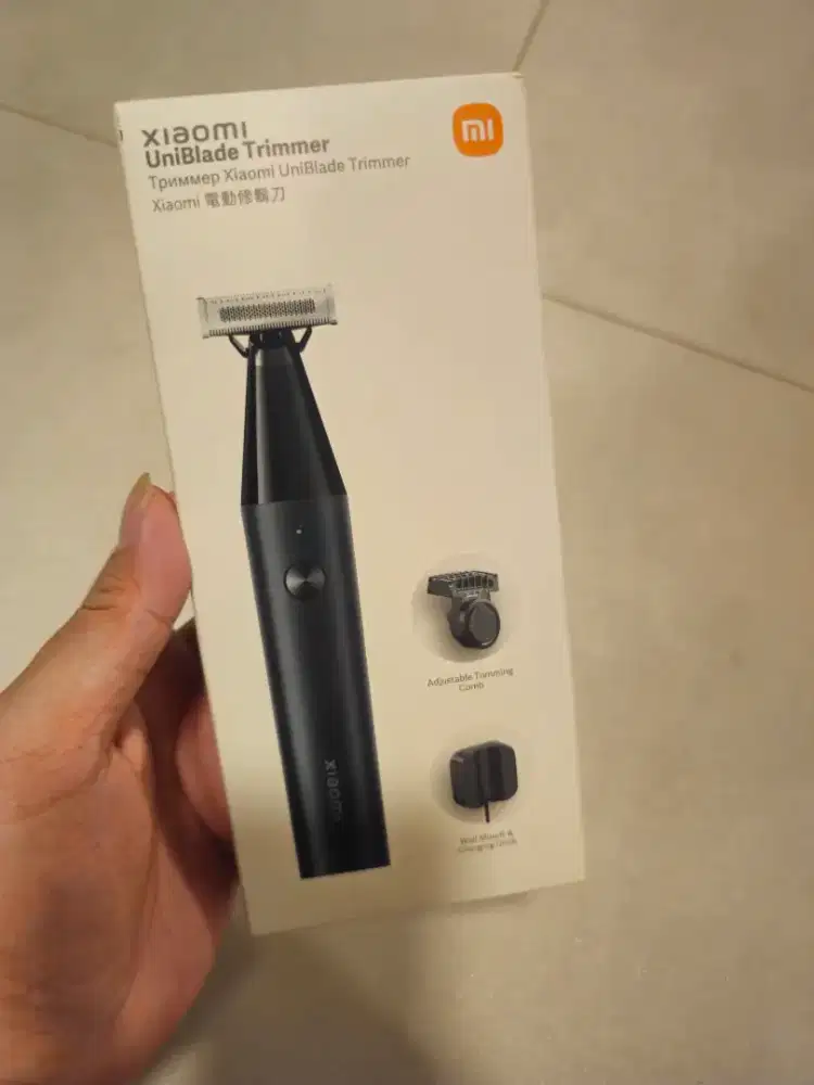 xiaomi uniblade trimmer pisau tiga arah IPX7 Tahan air