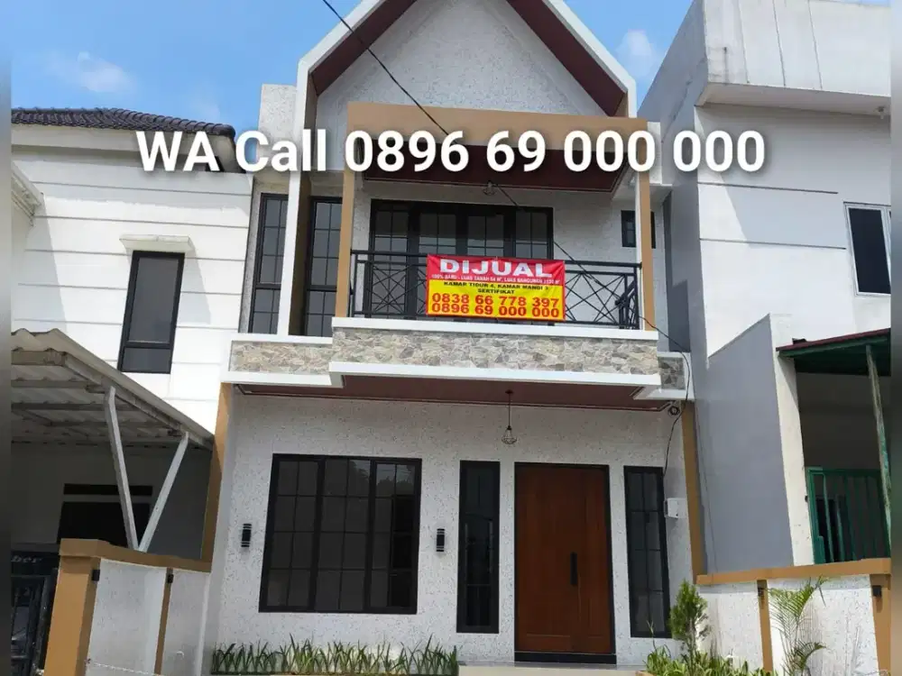 Sentul City 100% Baru - SIAP HUNI - Dekat Aeon Mall Sentul - Griya Alam Sentul