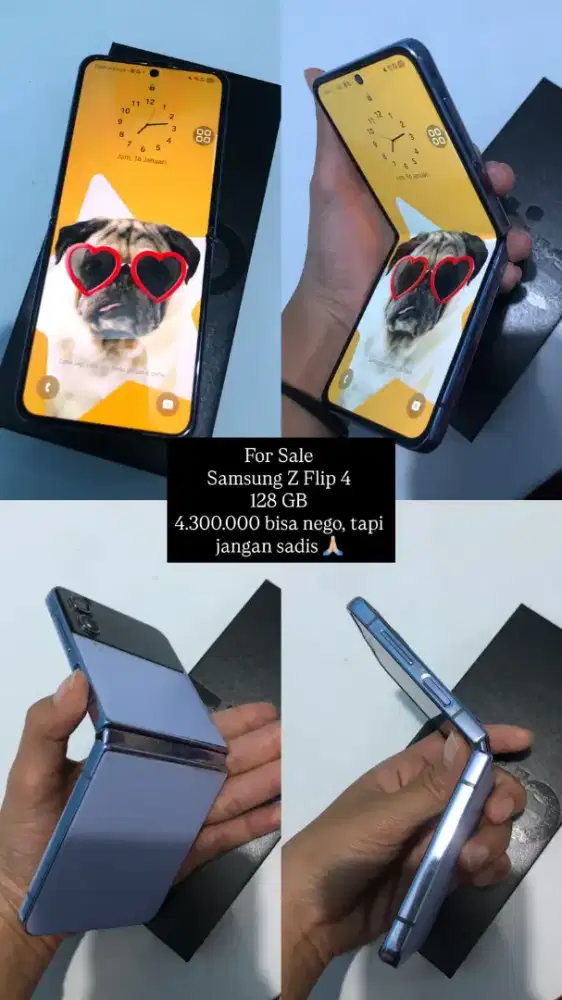 For Sale Samsung Z Flip 4 second
