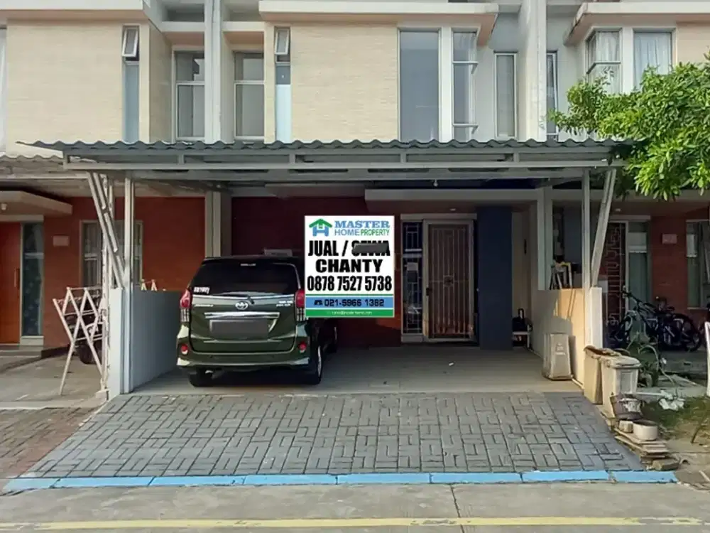 Rumah Cluster Semi Furnished Dijual Cikupa Tgr Banten