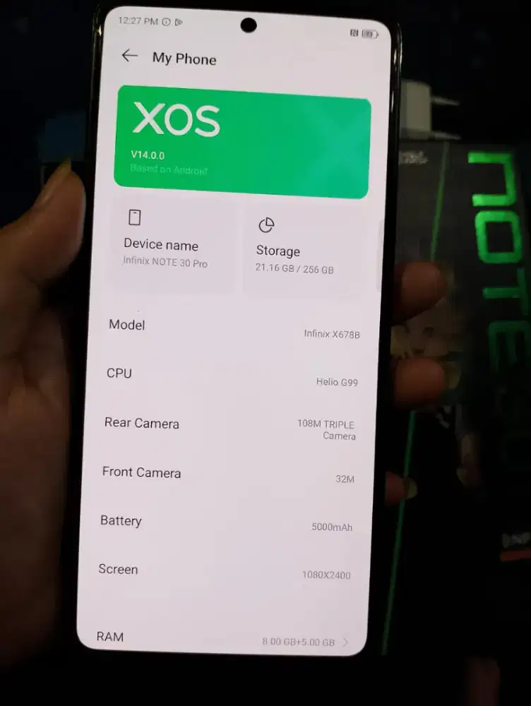 Hp Infinix Note 30 Pro