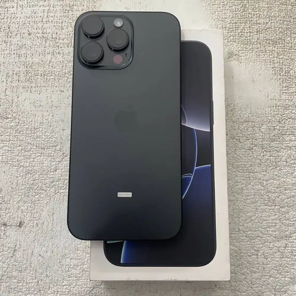 Iphone 16 pro max 256gb ibox garansi 31 desember 2026