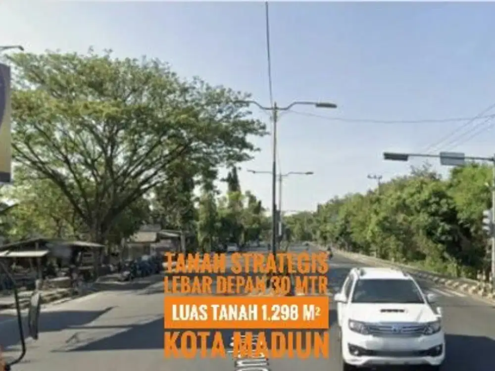 (L) Dijual Tanah LD 30 mtr, Per3an Ringroad-Urip Sumoharjo KOTA MADIUN Lokasi Strategis