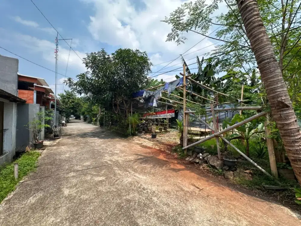 Tanah 84 M2 (6X14) Jual NJOP di Komp Marinir Limo Depok