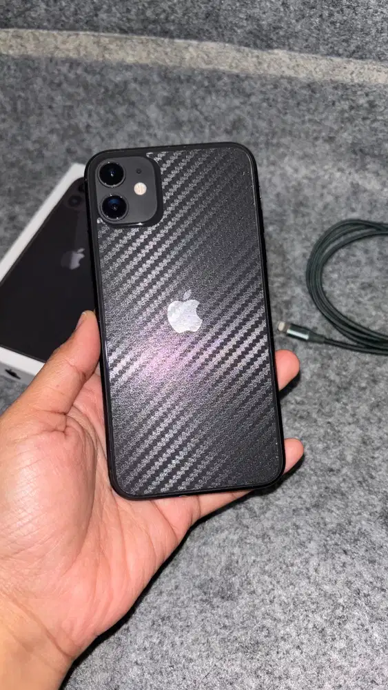 Jual Iphone 11 125 gb Black