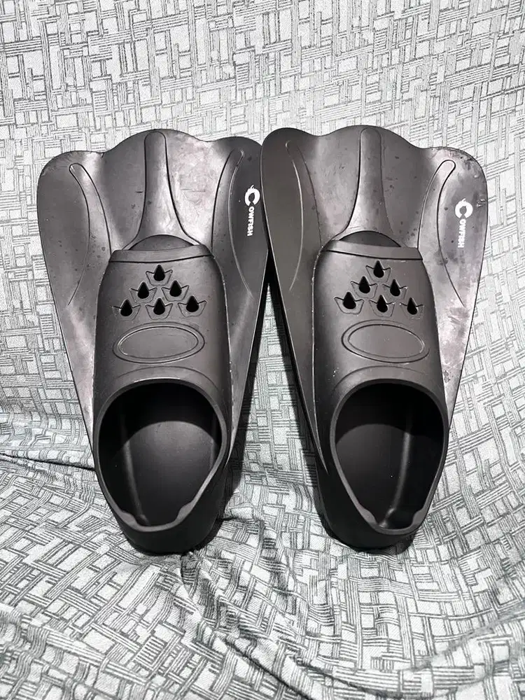 Fins anak masih baru salah beli ukuran