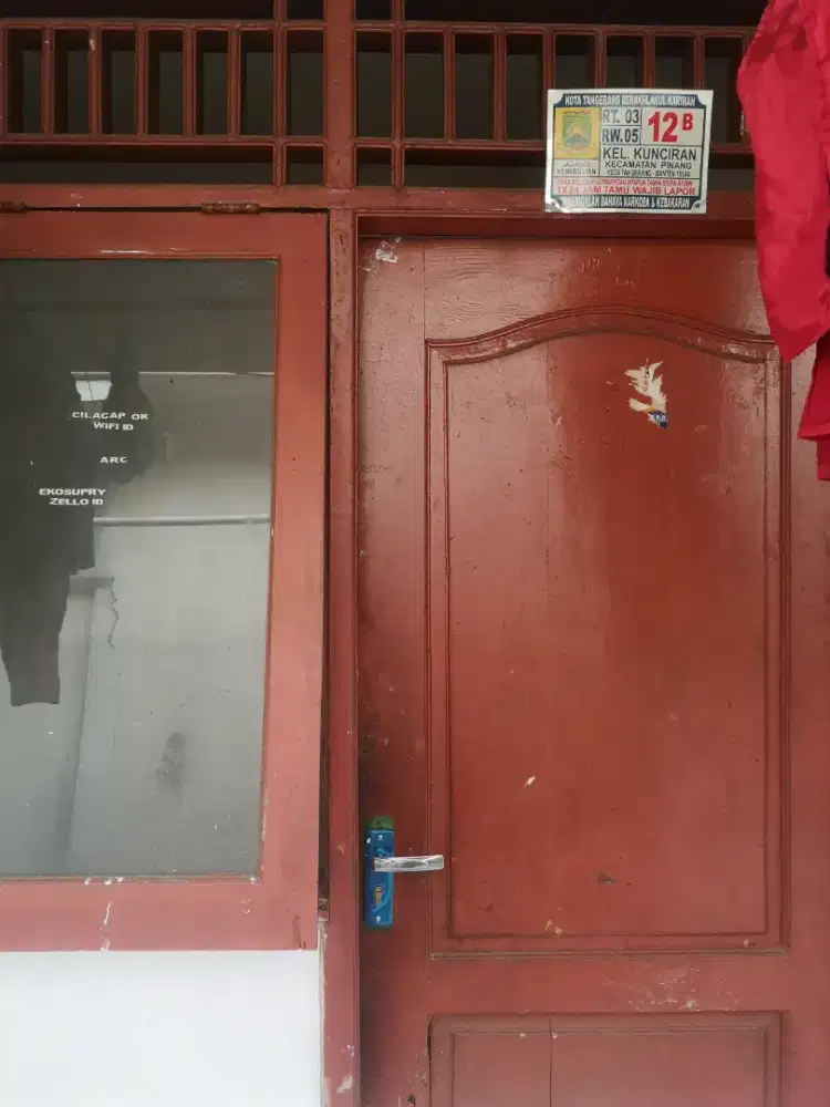 Disewakan Kontrakan 3 Petak Daerah Kunciran Tangerang