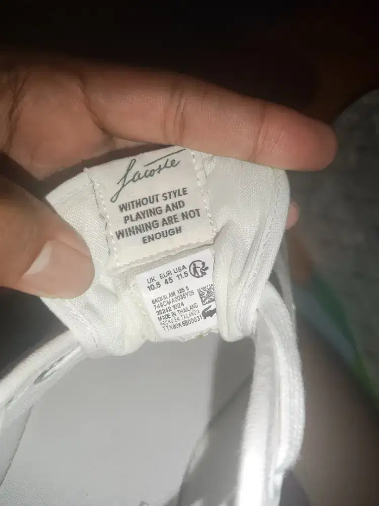 Sepatu Lacoste Baru Original