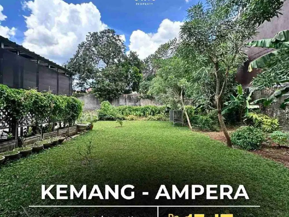 Kavling Siap Bangun Bentuk Tanah Kotak di Kemang Ampera Jakarta Selatan