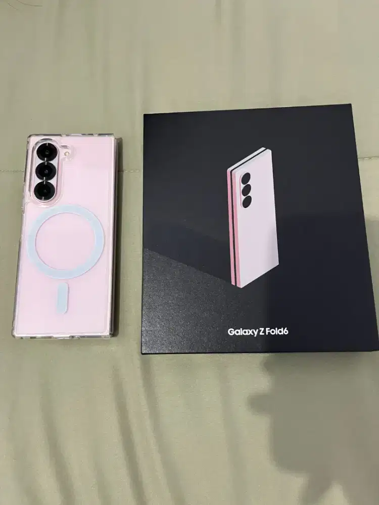 Samsung Z Fold 6 SEIN Pink Garansi 12/256