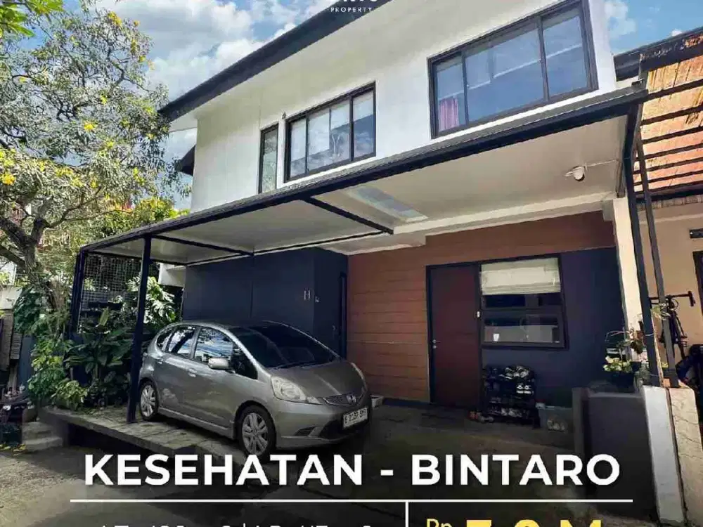 Rumah Siap Huni Dlm Cluster di Kesehatan Bintaro Jakarta Selatan