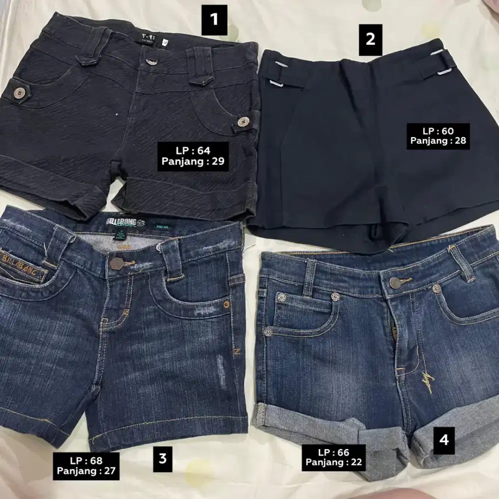 Celana pendek buat anak,remaja,dewasa branded