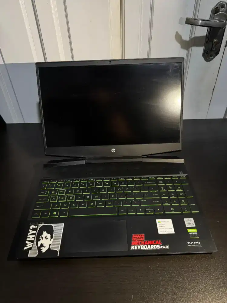 JUAL LAPTOP HP PAVILION GAMING 15 DK1064TX RTX2060 16GB RAM Negolah