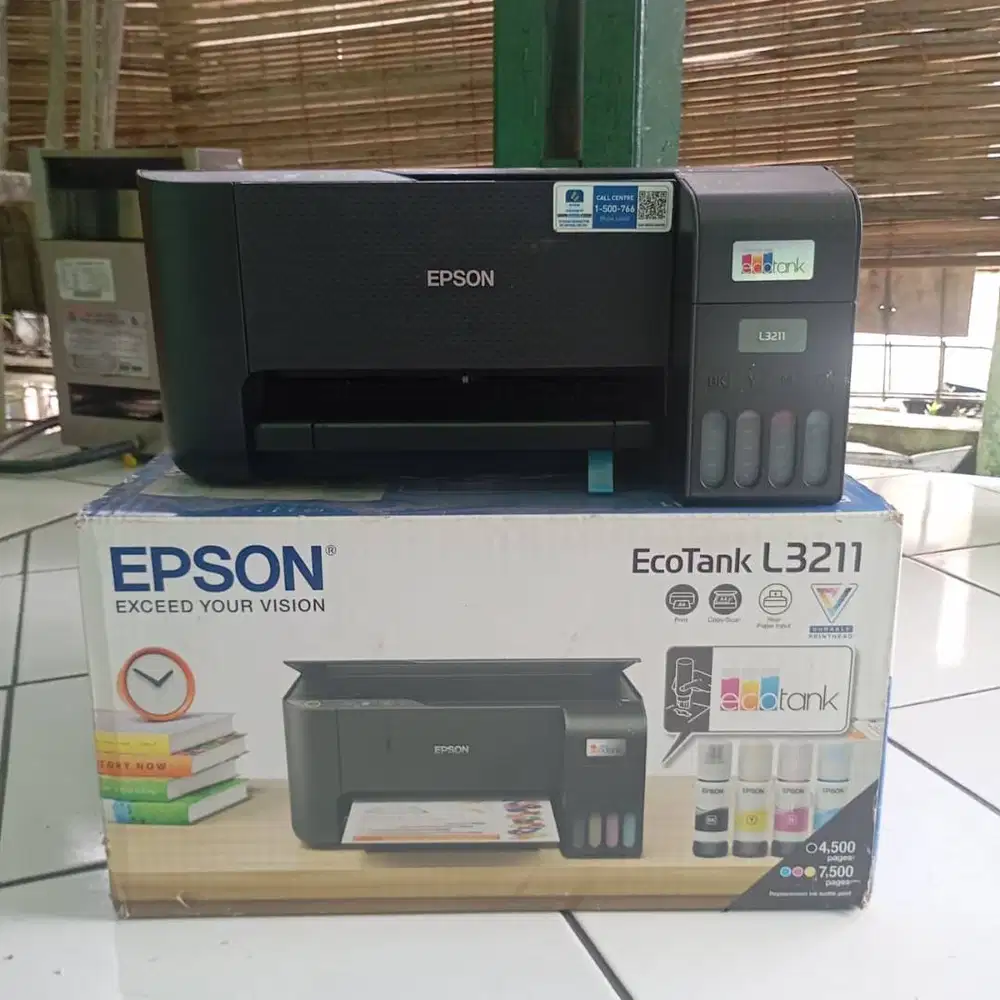 Epson L3211 Likenew 100% Normal