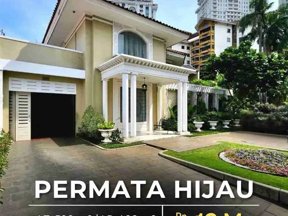 Rumah Mewah Siap Huni di Permata Hijau Jakarta Selatan