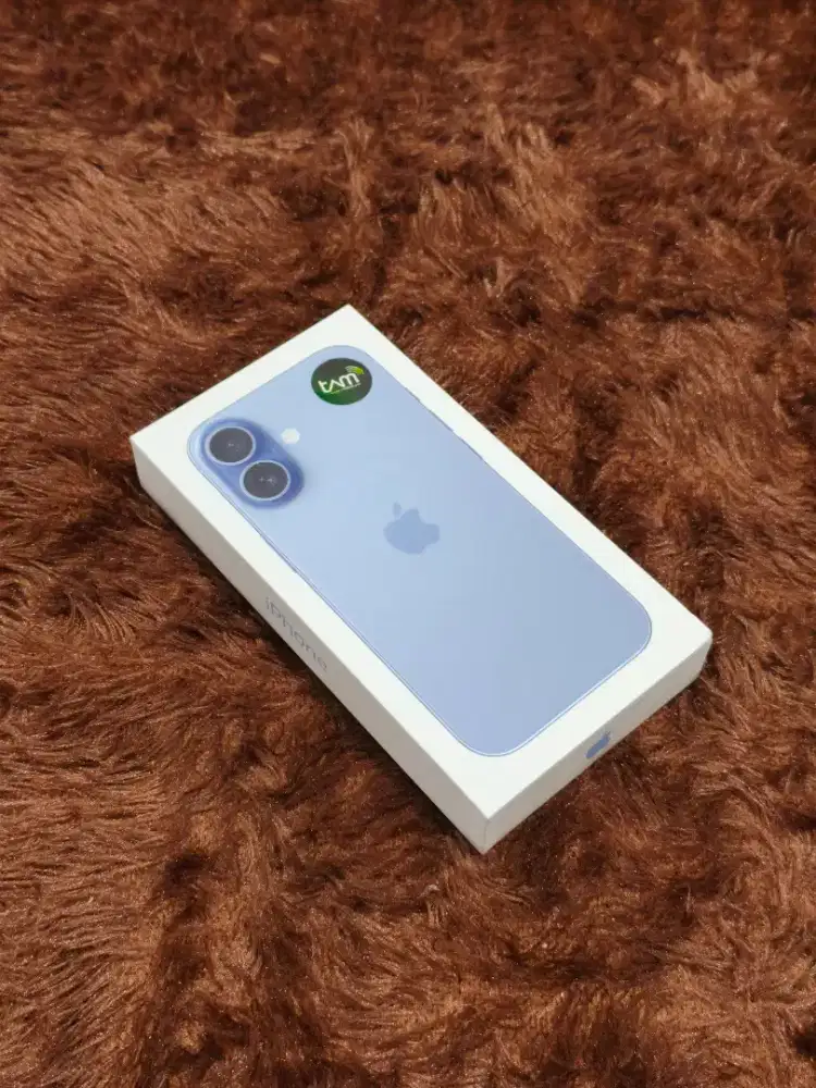NEW iPhone 17 256GB Resmi iBox Baru Segel - Mist Blue