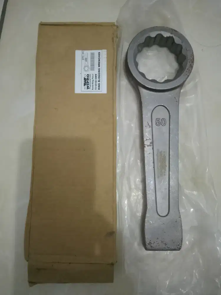 Kunci ring pukul 50mm WIPRO