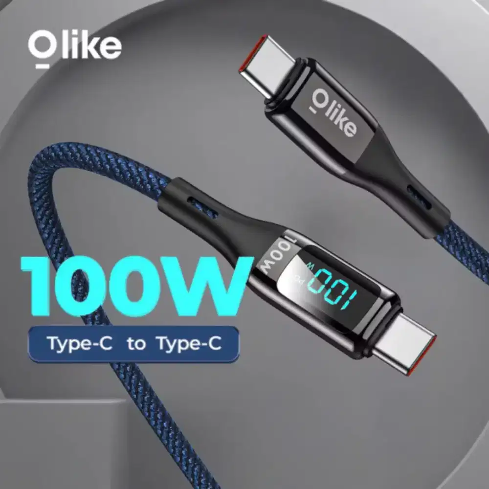 Kabel data tipe c ke c olike 120watt