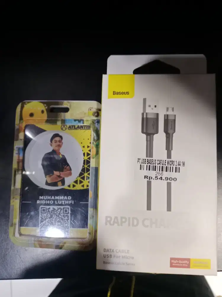 USB baseus cafule micro 2,4A 1M