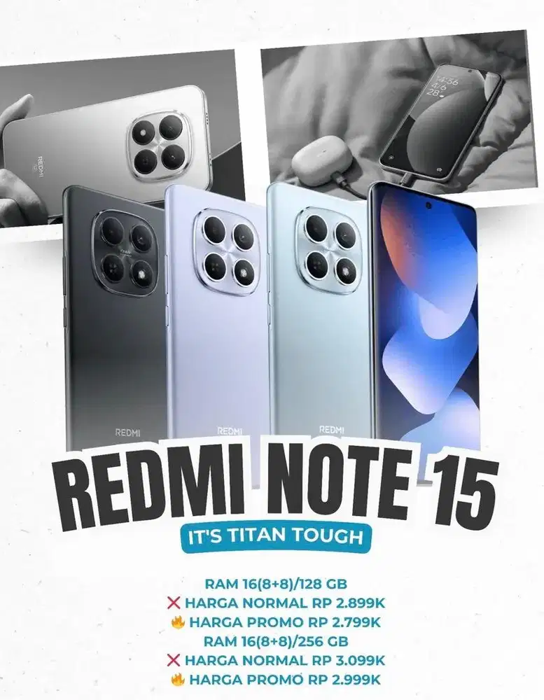 open preorder redmi note 15 series