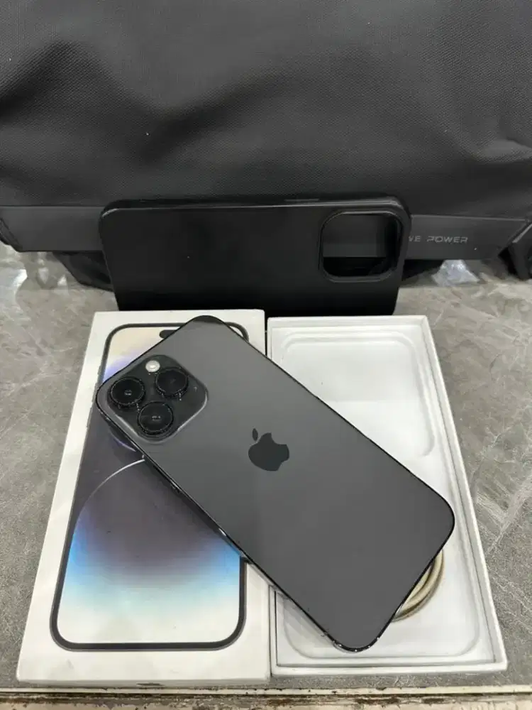 iPhone 14 Pro Max 256gb (Space Black) Beacukai