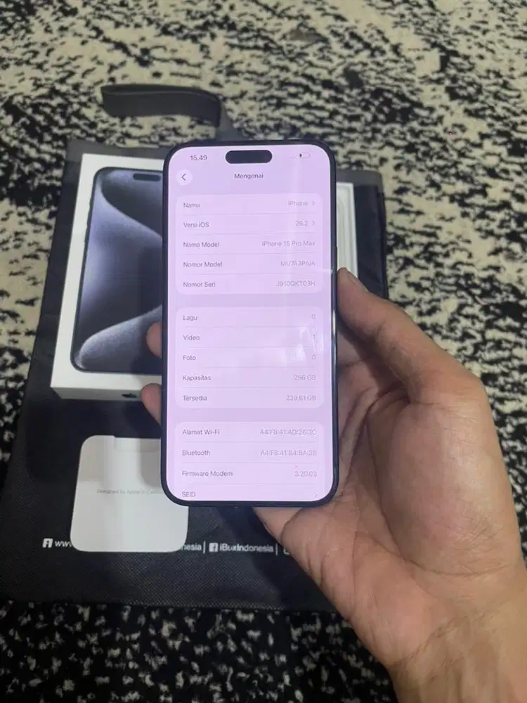 Iphone 15 pro max ibox