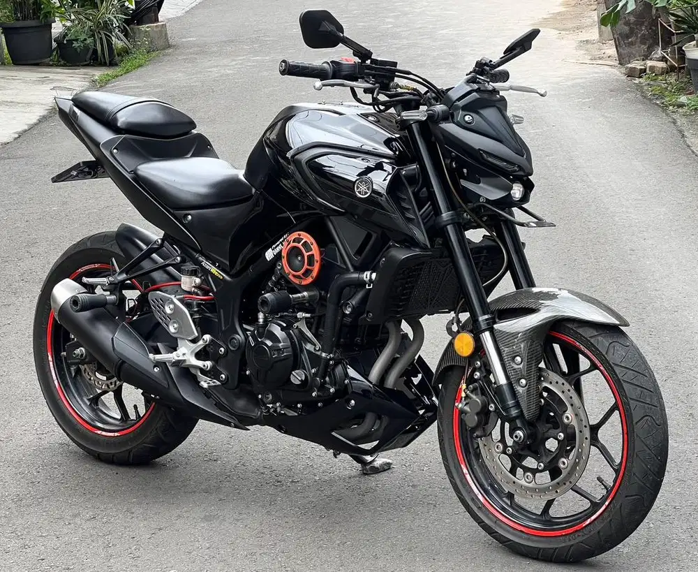 Yamaha MT25 low KM 13rb simpanan 2020 hitam mulus mt-25 mt 25 black
