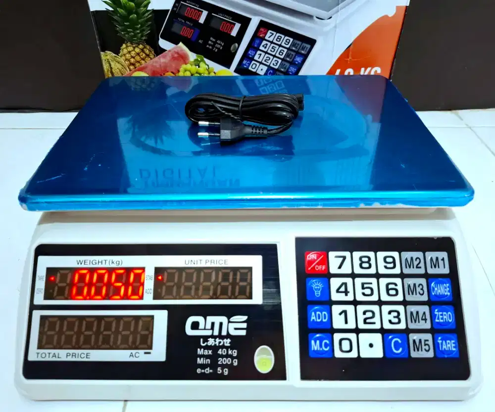 Baru Timbangan barang Digital 40kg